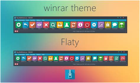 Flaty Winrar Theme By Alexgal23 On Deviantart