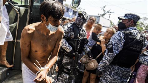 Salvador La Crise Des Droits Humains Pourrait Saggraver Pendant Le