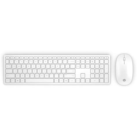 Keyboard and Mouse HP Pavilion 800 White Wireless | Wish