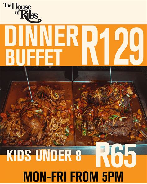 Buffet Lunch And Dinner The House Of Ribs Kempton Park