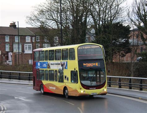 Go Ahead East Yorkshire 738 YX08FYM Bridlington Scarborough Busman