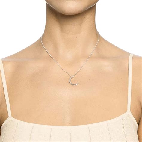 Pencez Moon Necklace Efva Attling Schneller Versand Nordic Spectra