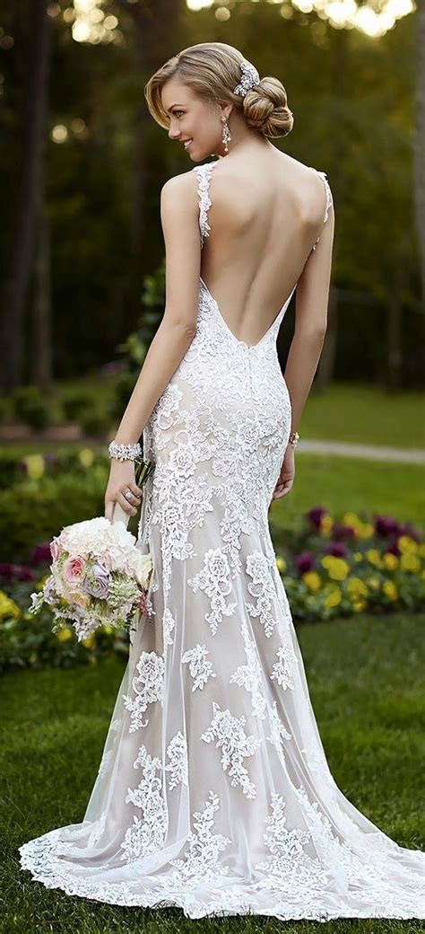 60 Perfect Low Back Wedding Dresses Deer Pearl Flowers