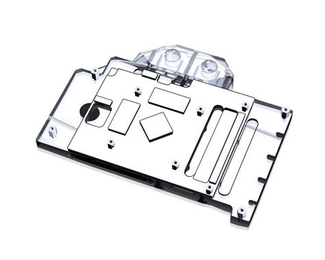 Bykski Full Coverage Gpu Water Block And Backplate For Gigabyte Radeon Bykski