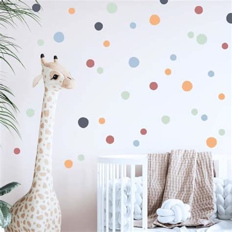 Amazon Vgaruint Irregular Polka Dots Boho Wall Stickers Playroom