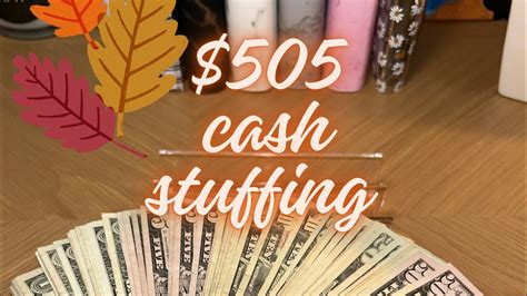 CASH STUFFING NOV WEEK 1 FIT THE BUDGET ASMR SAVING CHALLENGES