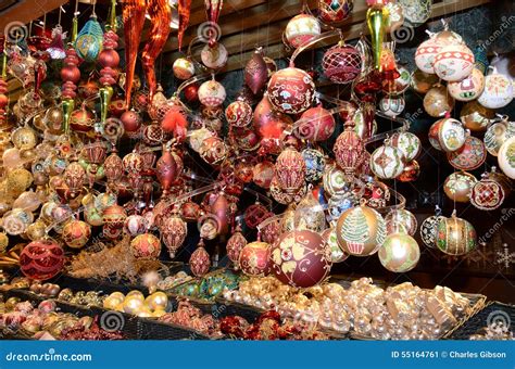 Christmas Market Products Vienna Stock Image Image Of Presents