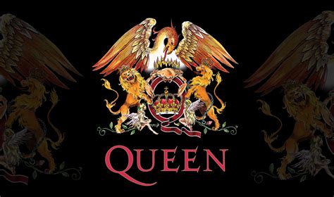 Queen Crest Wallpaper Mural | Wallsauce UK