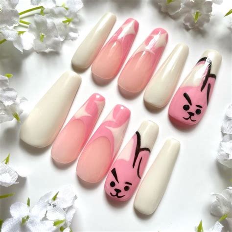 Sky Lynn Hair On Instagram Cute Nails Inspired By Bt Cooky