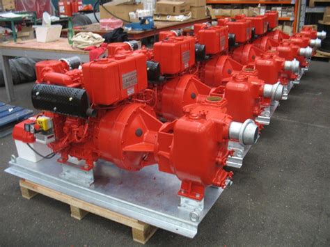 Liancheng Stainless Steel Fumigation Wooden Case Packaged Fire Pump