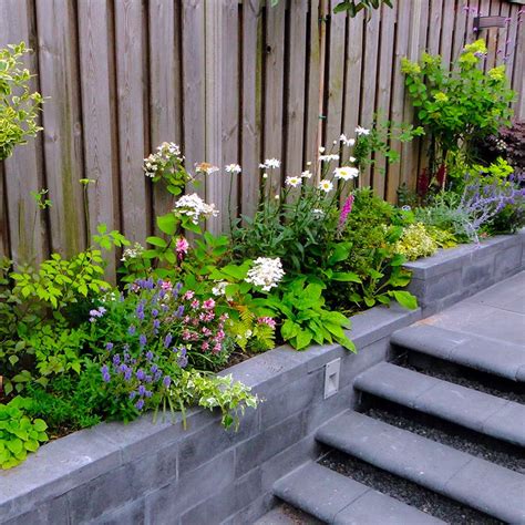 Tuinborders Voorbeelden Beplantingsplan Voor Een Schaduwborder