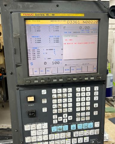 Used Fanuc Robodrill A T Ib Cnc Vertical Machining Center