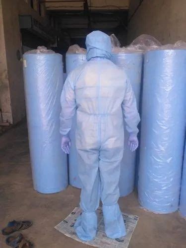 Non Woven Fabric 60 Gsm Disposable Personal Protection Equipment Ppe