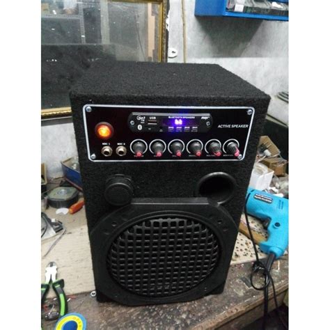 Jual Speaker Aktif Inch Rakitan Combo Speaker Out Shopee