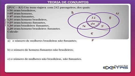 Teoria De Conjuntos ExercÍcio 01 Youtube