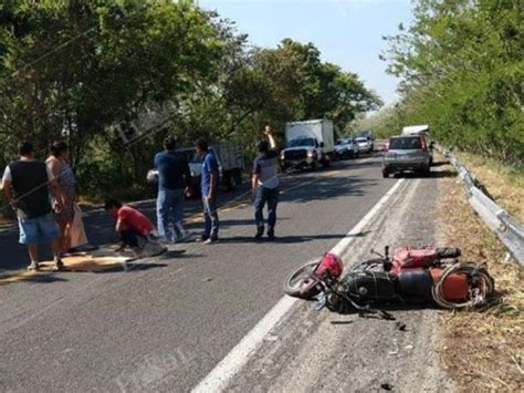 Ebrio Motociclista Sufre Brutal Accidente En Carretera Frontera