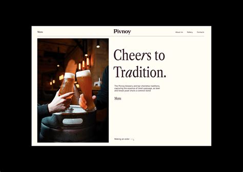 Pivnoy. Brewery & Bar :: Behance