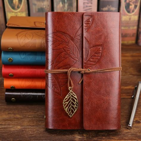 Premium Vintage Leather Notebook - Leatherya