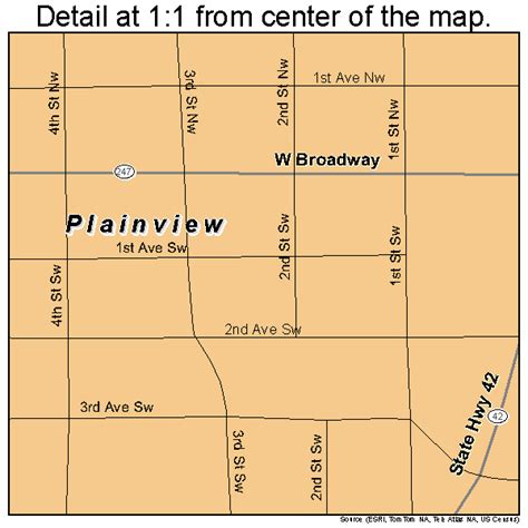 Plainview Minnesota Street Map 2751424