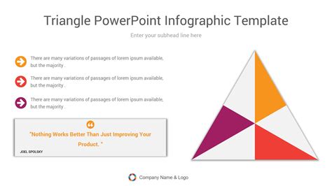 Triangle Powerpoint Infographic Template Ciloart