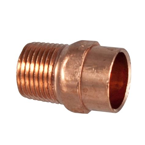 Nibco In X In Copper Threaded Adapter Fitting At Lowes