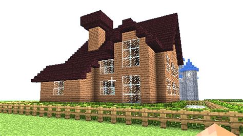 【minecraft】 How To Make A House Minecraft House For Beginners 21 Youtube