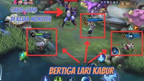 Mobile Legend Popol And Kupa Vale Saber Popol Kabur Bertiga Gara