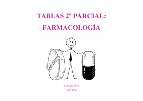 Tablas O Parcial Farma Pdf