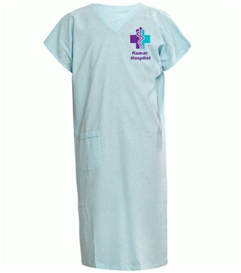 Baisc Hospital Gown- Uniformtailor | Patient Uniform for hospital delhi india | Hospital patient ...