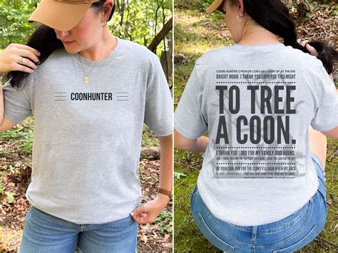 Coon Hunters Prayer Shirt Raccoon Tshirt T For Hunter Hunting