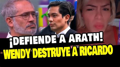 Wendy Guevara Destruye A Ricardo Peralta Y Defiende A Arath De La Torre