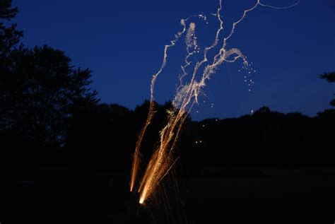 Roman Candle Firework At Dusk Stock By Mogieg123 On Deviantart