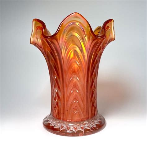 Fenton Accents Vintage Fenton Carnival Glass Vase Poshmark