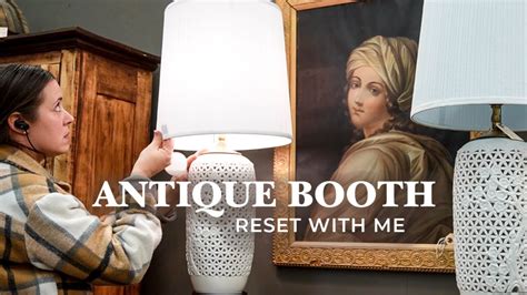 My Antique Booth Fall Reset YouTube