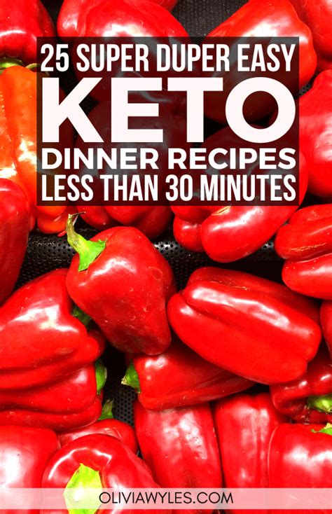 25 Quick And Easy Keto Dinner Recipes Under 30 Minutes