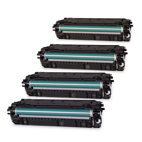 Kit 4 Toner Compatível Hp M553dn M552 Hp 508a Cf360a 361a 362a 363a Submarino