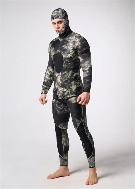 Buy Nataly Osmann Camo Spearfishing Wetsuits Men Mm Mm Neoprene