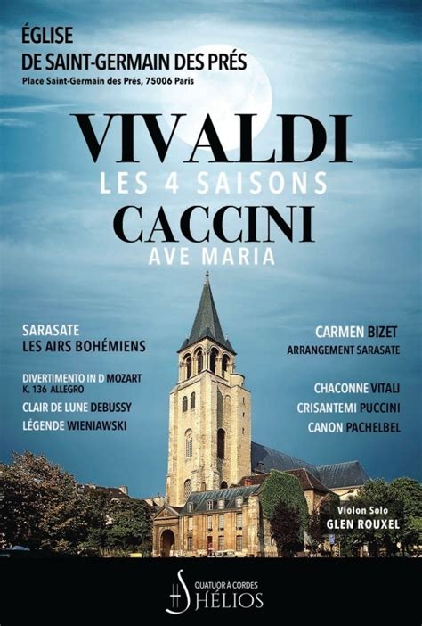 Les Saisons De Vivaldi Ave Maria Et C L Bres Concertos Eglise