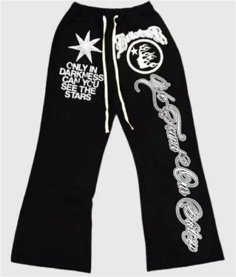 Hellstar Studios Racer Sweatpants Black Hellstar Clothing