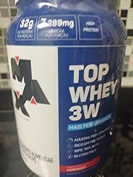 Max Titanium Top Whey W Mais Performance G Baunilha Amazon Br