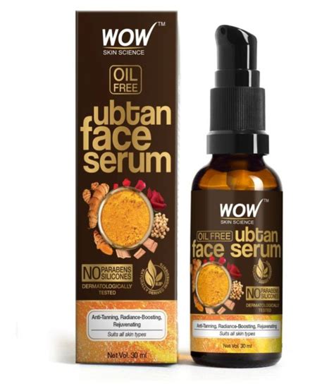 Buy WOW Skin Science Ubtan Face Serum 30mL Online At Best Price In