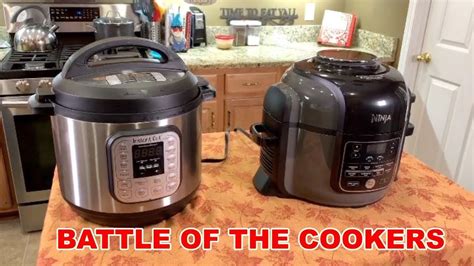 Battle Of The Cookers Instant Pot Vs Ninja Foodi Instant Pot Instant Cooker Power Cooker Xl