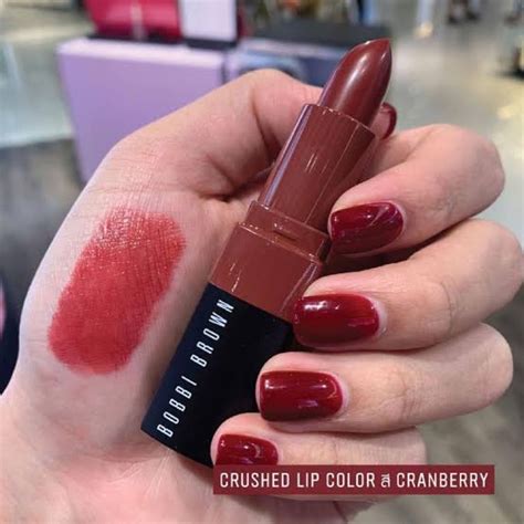 แท ลป Bobbi Brown crushed lip color 3 4g ส Cabana Ruby Cranberry