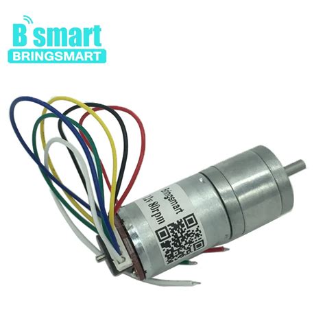 Bringsmart Codificador De Jga Motor De Engranaje V Cc Para Alto