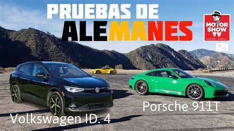 Pruebas De Alemanes Volkswagen ID 4 Y Porsche 911T MotorShow TV