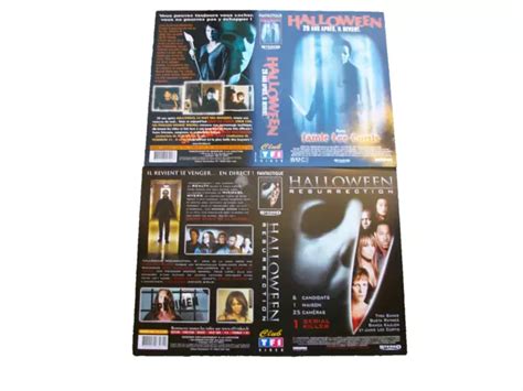 Halloween Lot De Jaquettes Vhs Comme Neuves Tf Video Eur