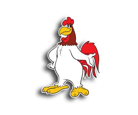 Foghorn Leghorn Looney Tunes Vinyl Sticker Foghorn Leghorn Decal - Etsy