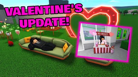 Bloxburg Valentines Update Youtube