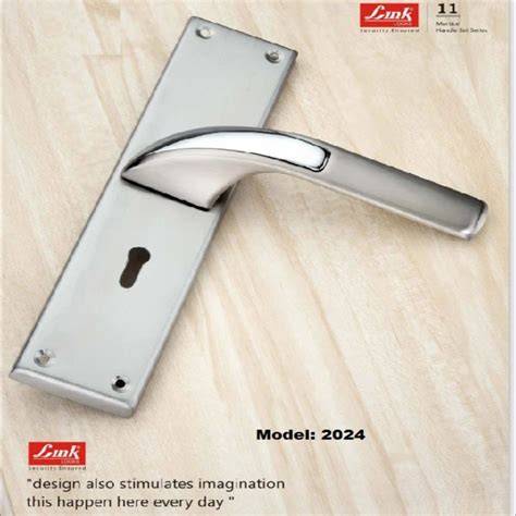 Stainless Steel Link 2024 Ss Zinc Mortise Handle For Door Fitting Length 4 Inch At Rs 1414