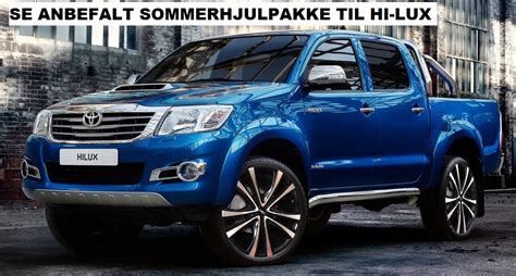 FELGER OG VINTERDEKK TIL TOYOTA LAND CRUISER OG HI LUX Megahjul